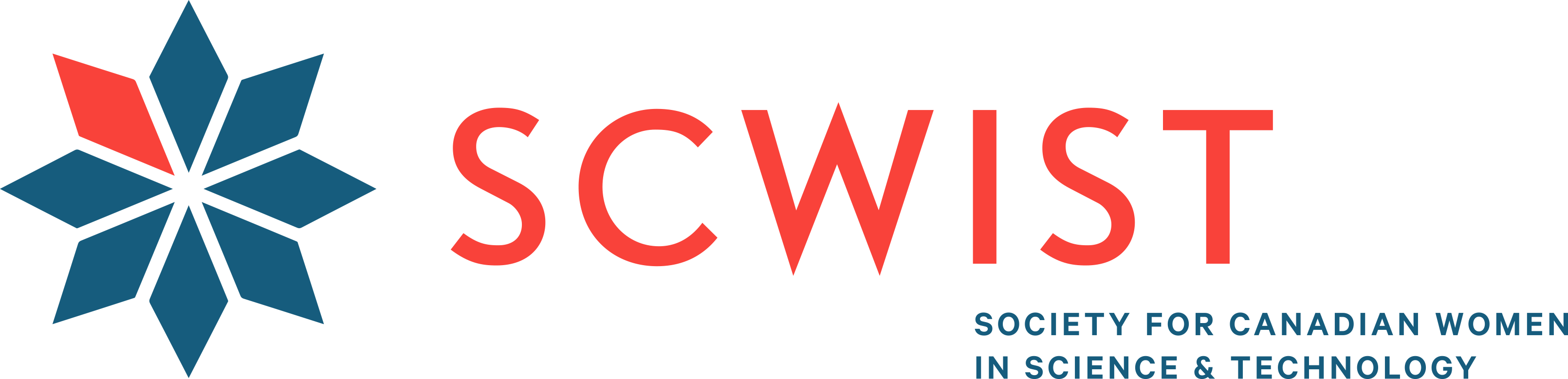 Society for Canadian Women in Science & Technology Logo 加拿大科学技术妇女协会标志