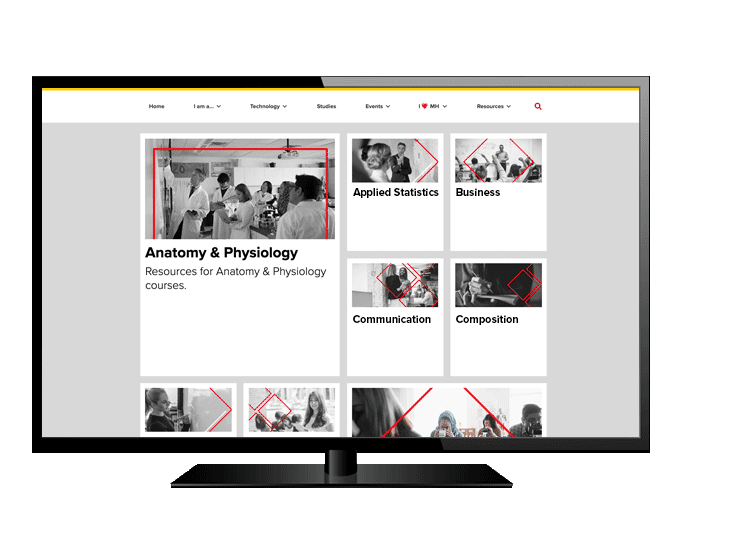 Screenshot of resources page 资源页面截图